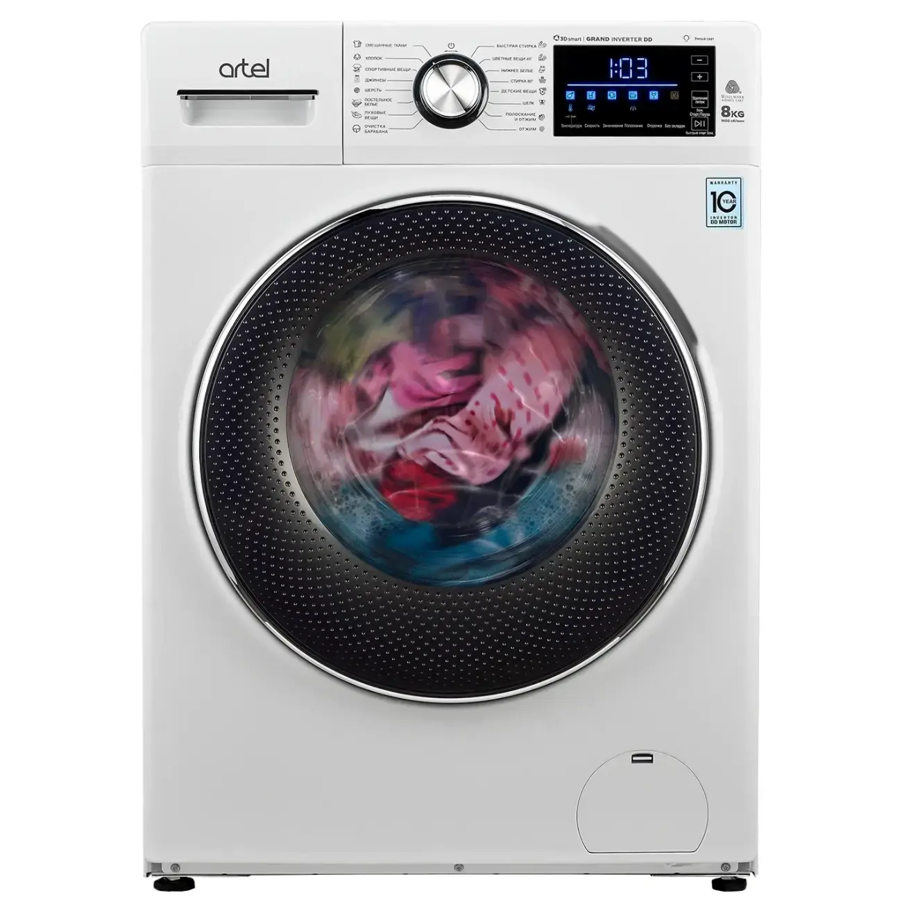 Стиральная машина Artel WF80G447DW White