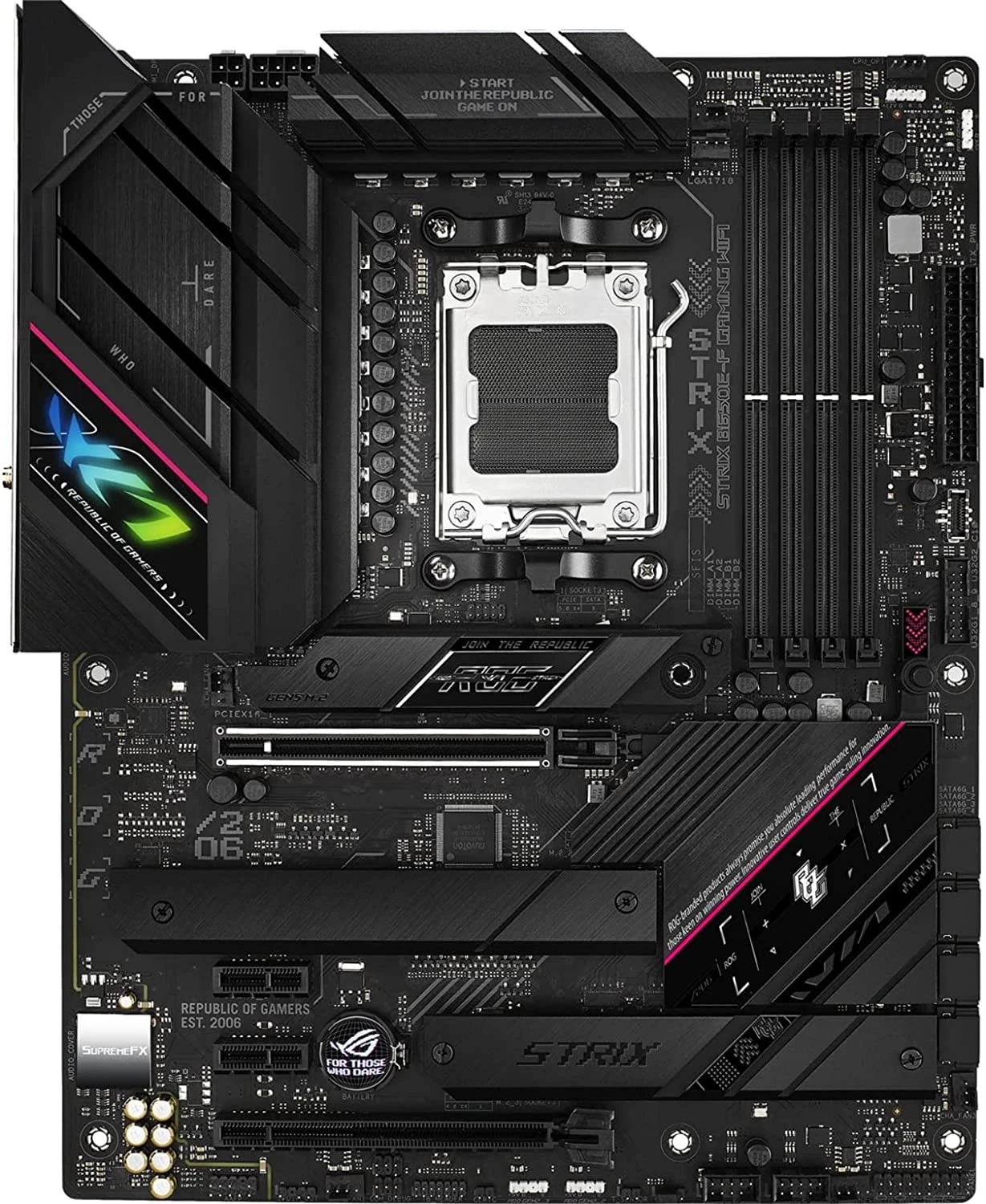 Материнская плата ASUS AMD AM5 ROG STRIX B650E-F GAMING WIFI DDR5 (90MB1BQ0-M0EAY0)