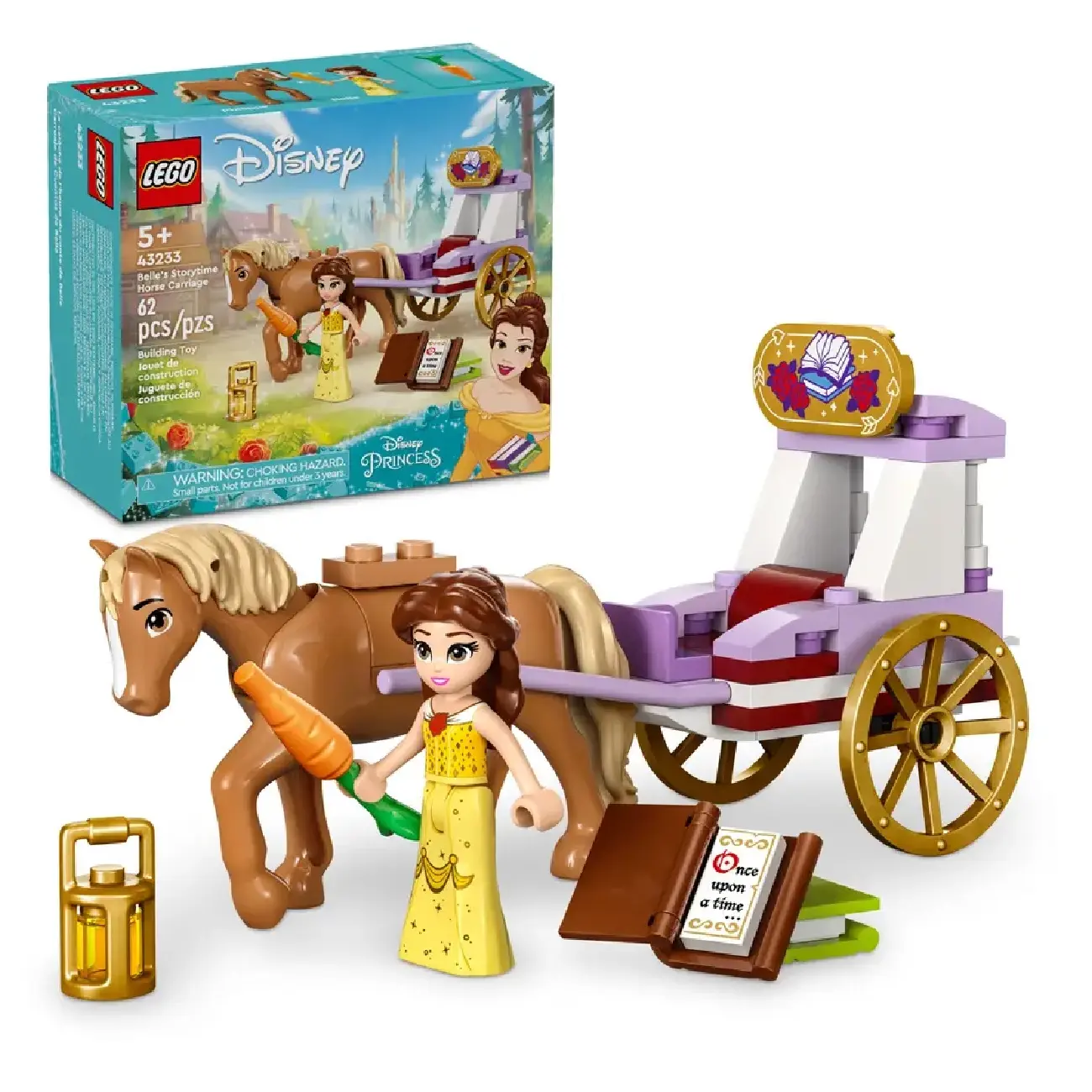 Конструктор LEGO Disney “История Белль: конная прогулка” 43233