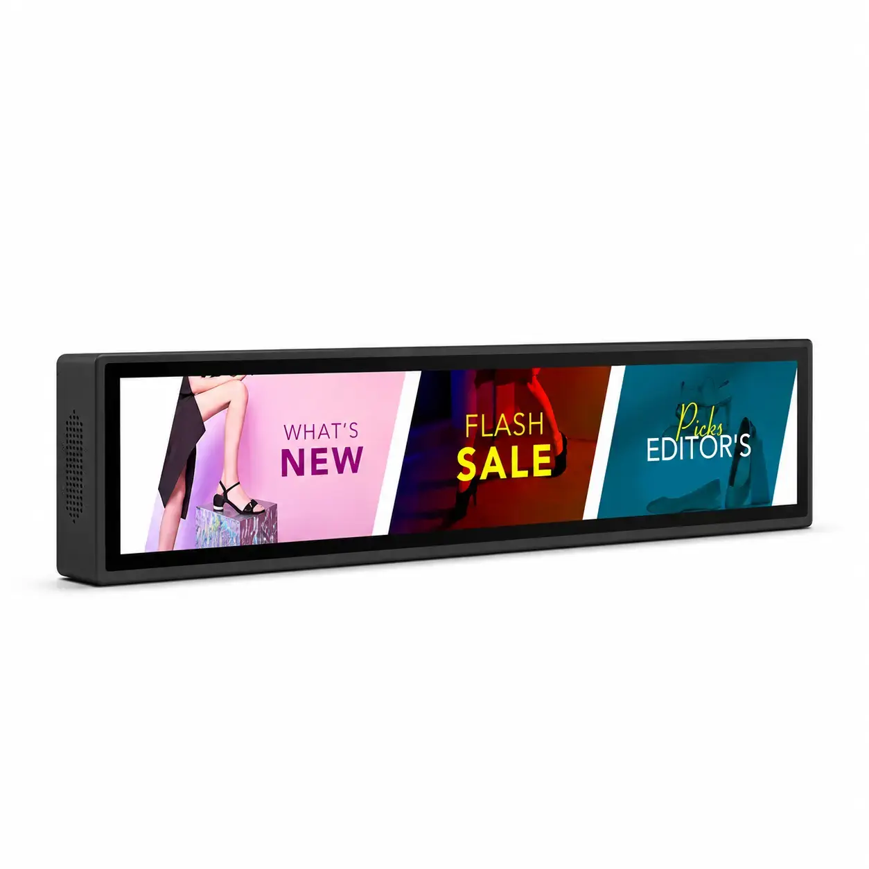 Tor panoramali reklama displeyi PROTOUCH 43.8” Stretched Bar LCD Display