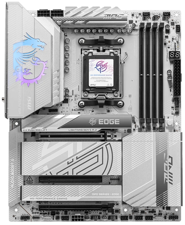 Материнская плата MSI AMD AM5 MPG X870E EDGE TI WIFI DDR5