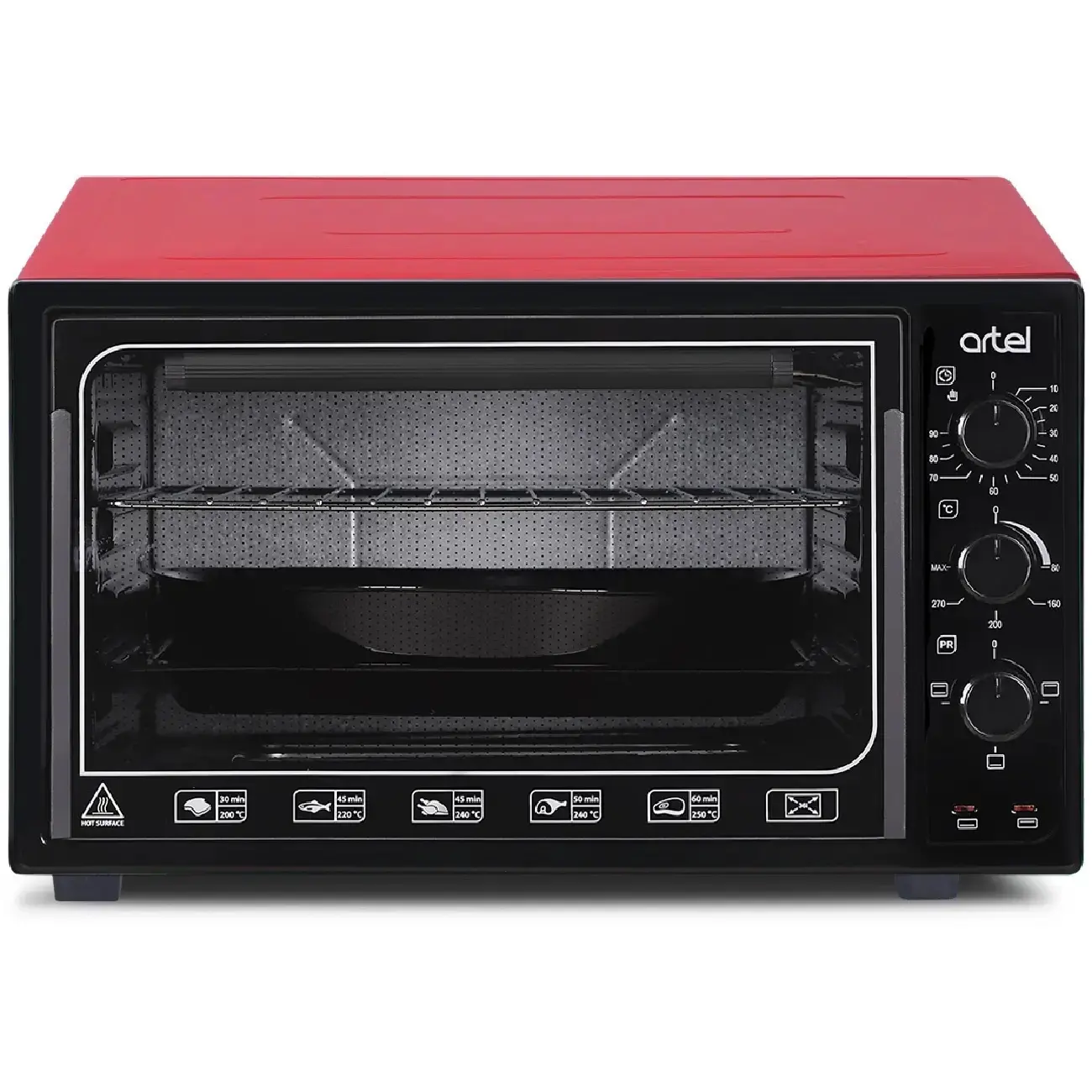 Мини-печь Artel MD 3618 E Red