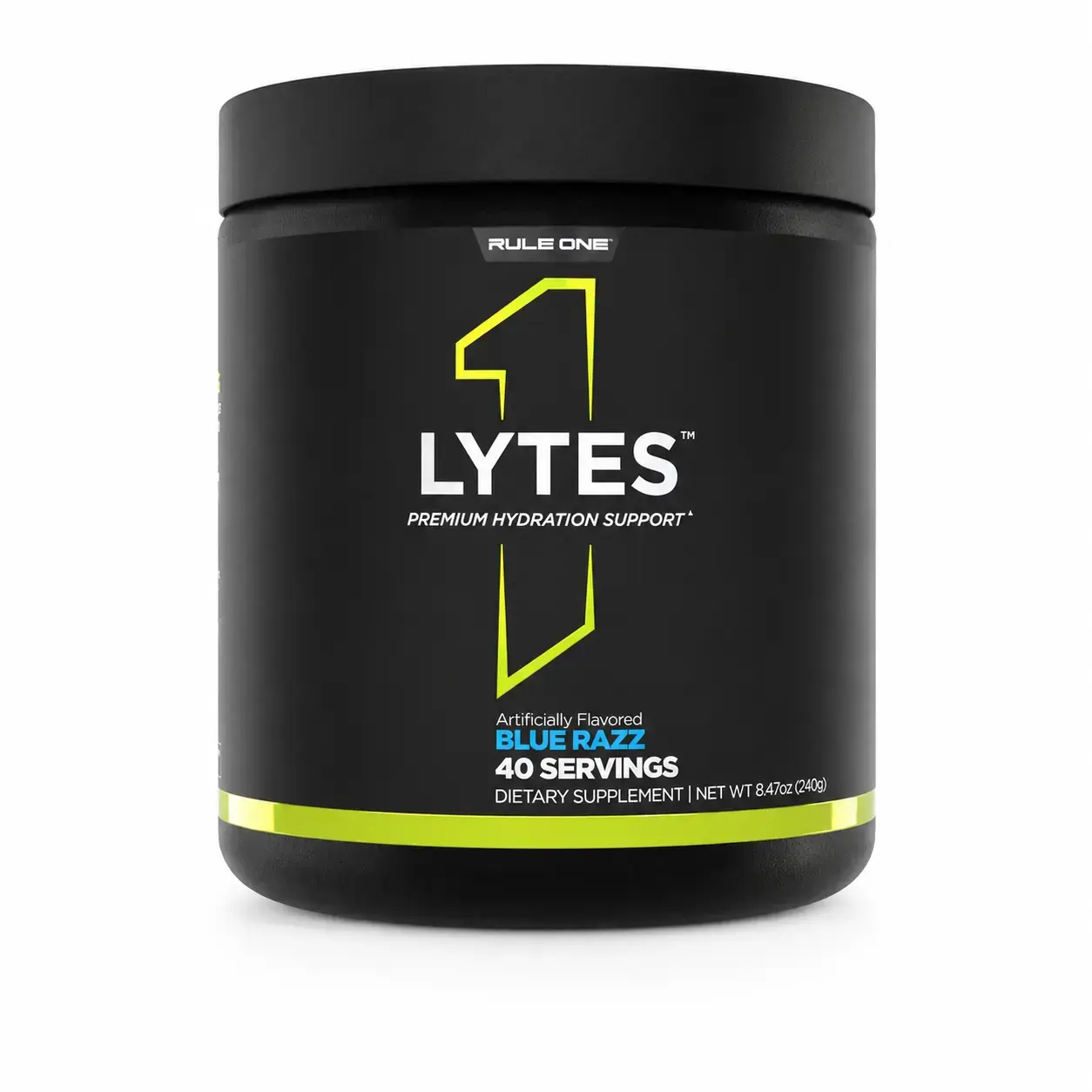 BQ Rule 1 Lytes, Blue Razz, 240 g