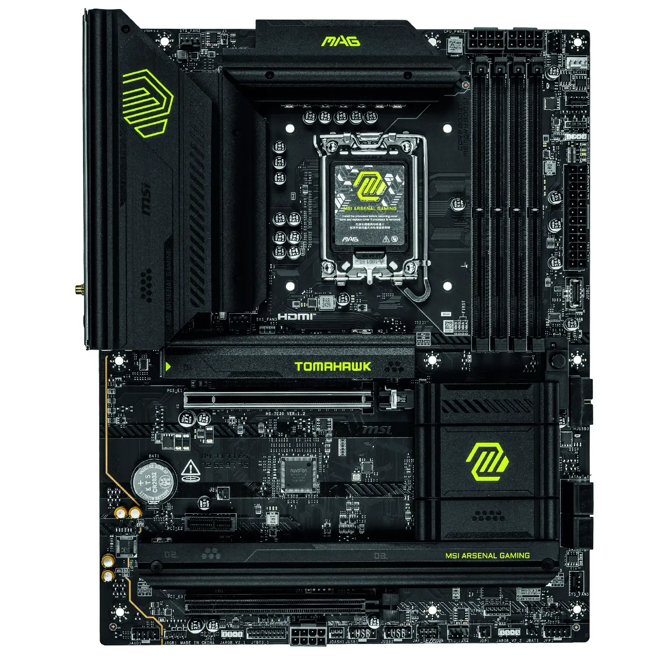 Материнская плата MB MSI MAG B860 TOMAHAWK WIFI DDR5 LGA1851