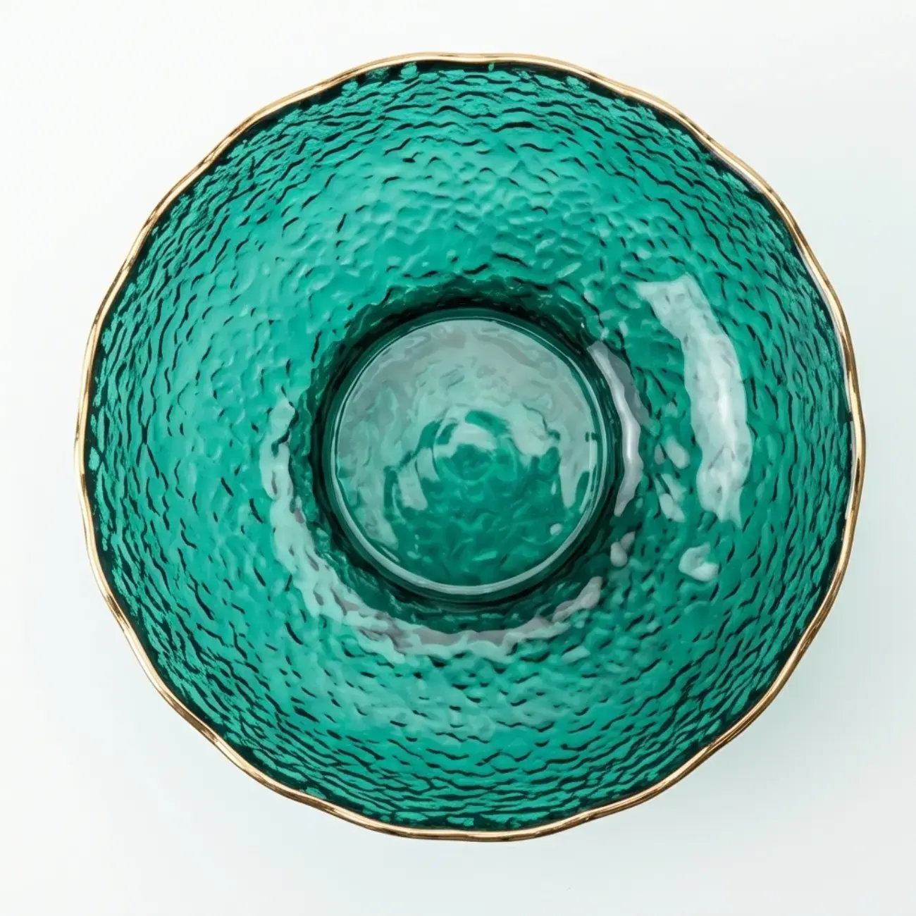 Mevachi SENORITA HOME «Lepestok» Green Ø14 cm
