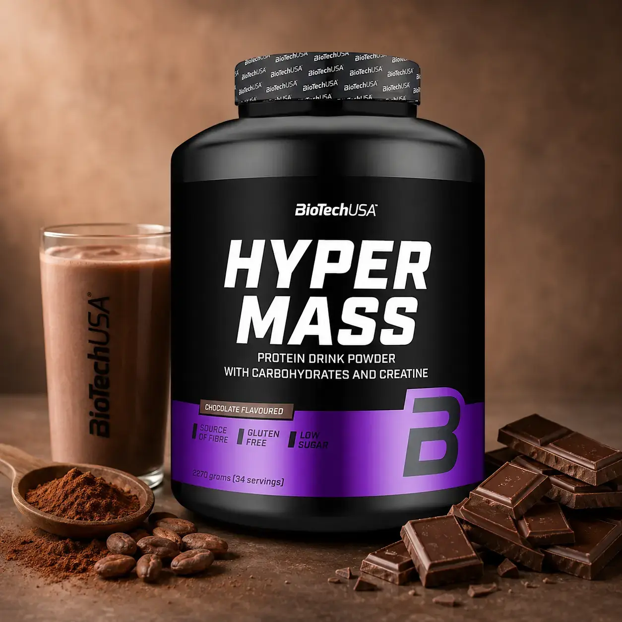 Geyner Hyper Mass BioTechUSA (Chocolate) 2270 g