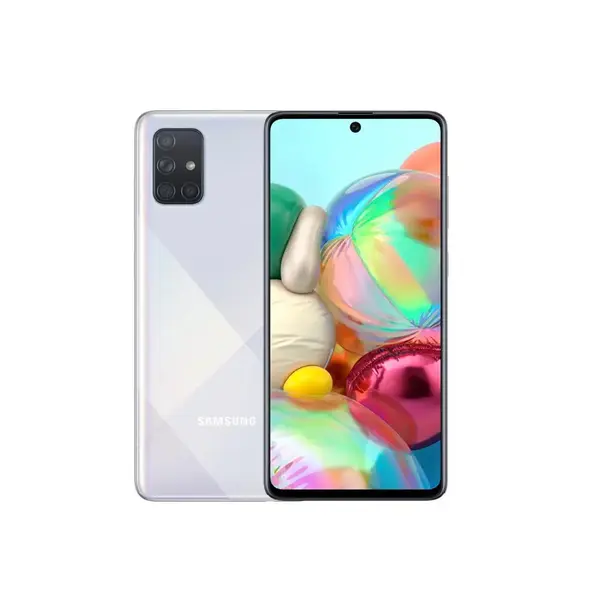 Смартфон Samsung Galaxy A71 6/128 GB Silver в Ташкенте | цены и отзывы ⚡