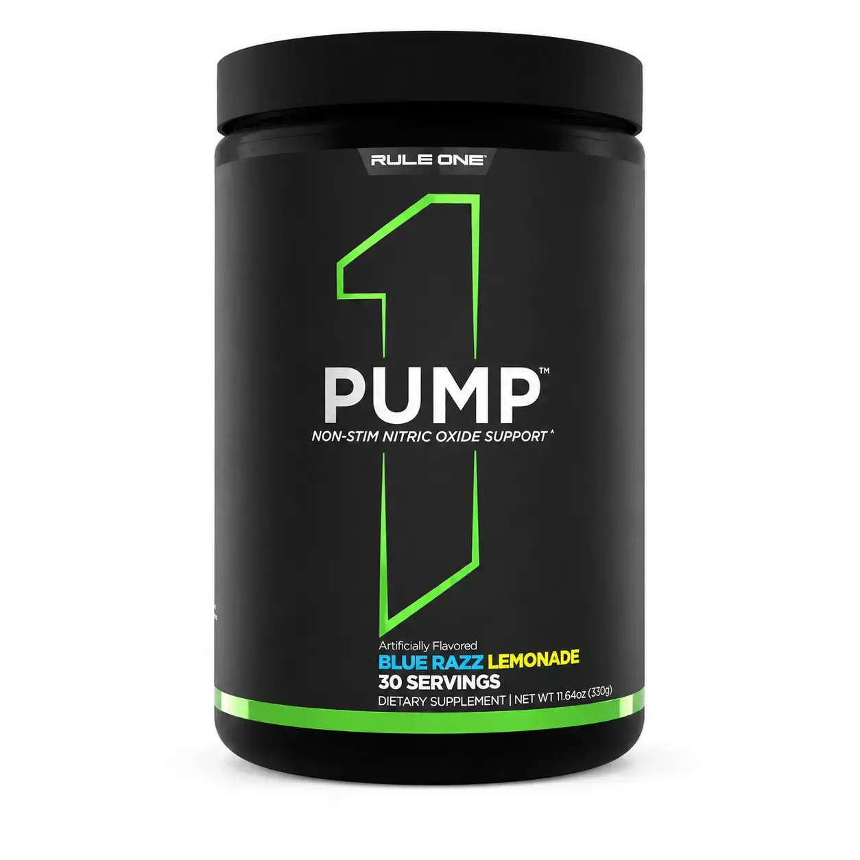 Предтренировочный комплекс Pump Non-Stim Rule1 (Blue Razz Lemonade) 330 g