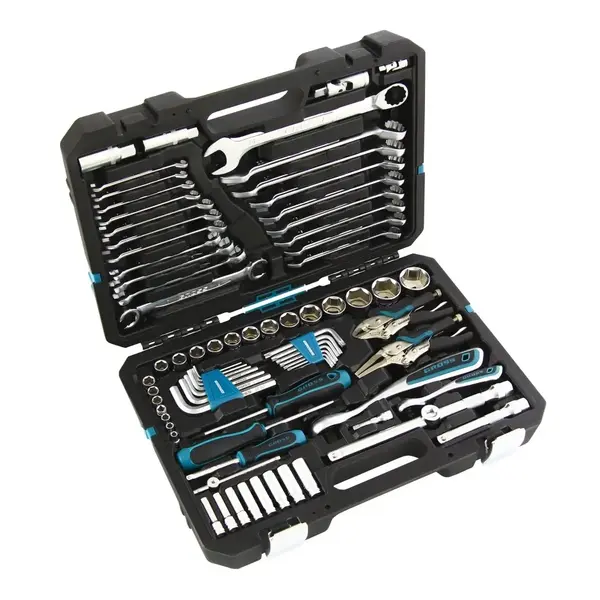 Набор инструментов Gross 78 предметов 1/4”. 1/2”