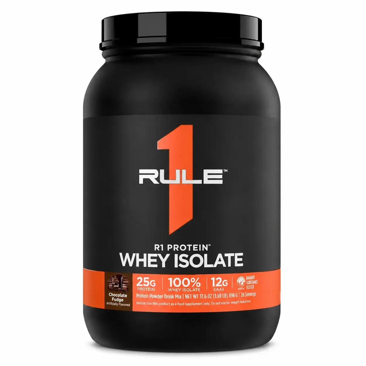 Zardobli protein Rule 1 R1 Protein Whey Isolate 896 g Chocolate Fudge