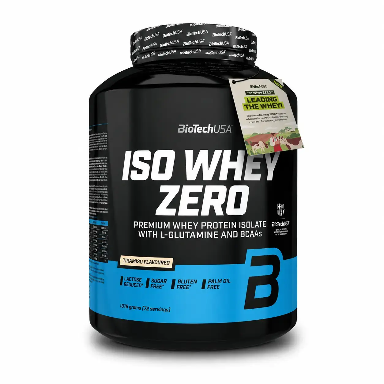 Изолят сывороточного протеина ISO WHEY ZERO BioTechUSA (TIRAMISU) 1816 G