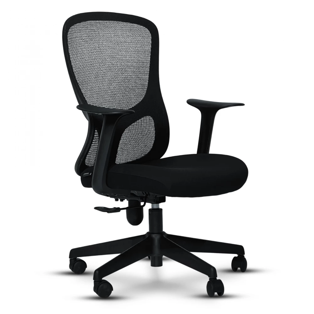 Офисное кресло ERGO Alien LB Black