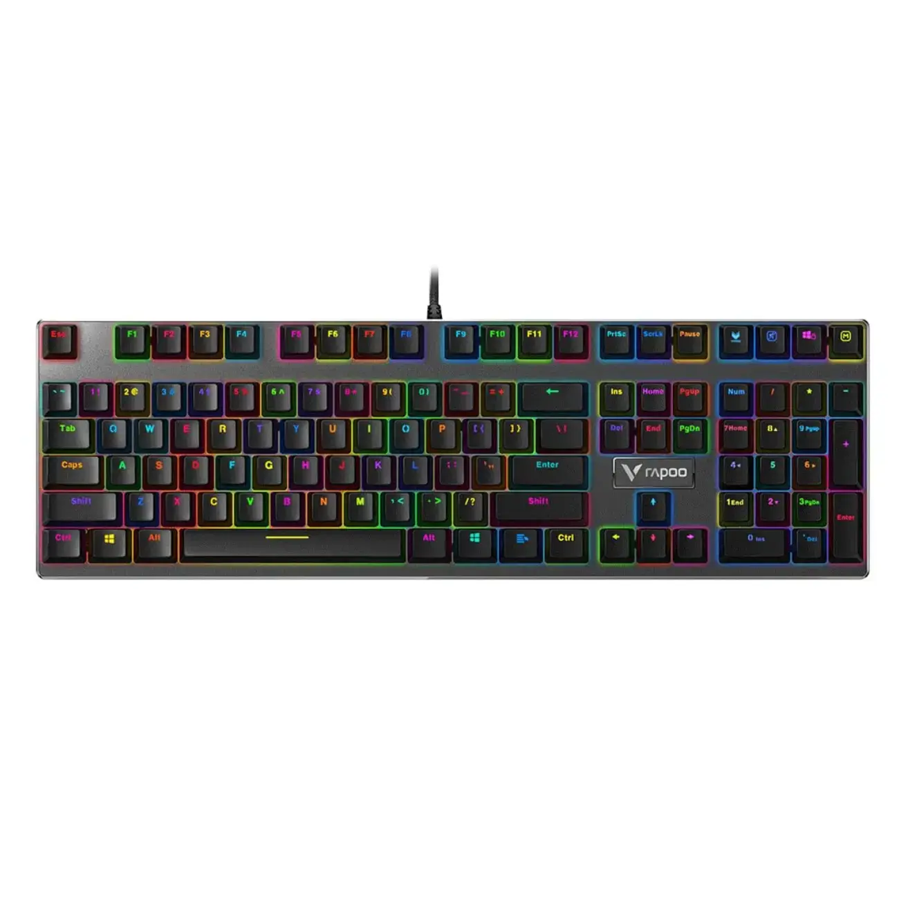 Механическая клавиатура RAPOO V520 RGB ALLOY