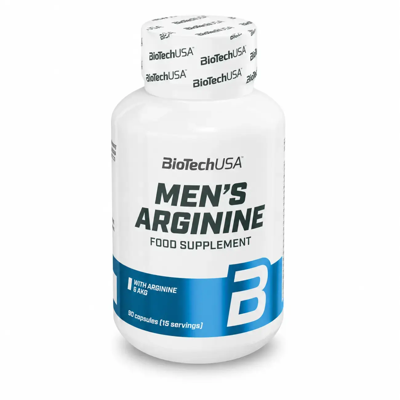 BQ BioTechUSA Men‘s Arginine, 90 Capsules