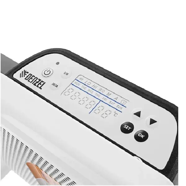 Konvektor Denzel raqamli termostat HybridX-1000