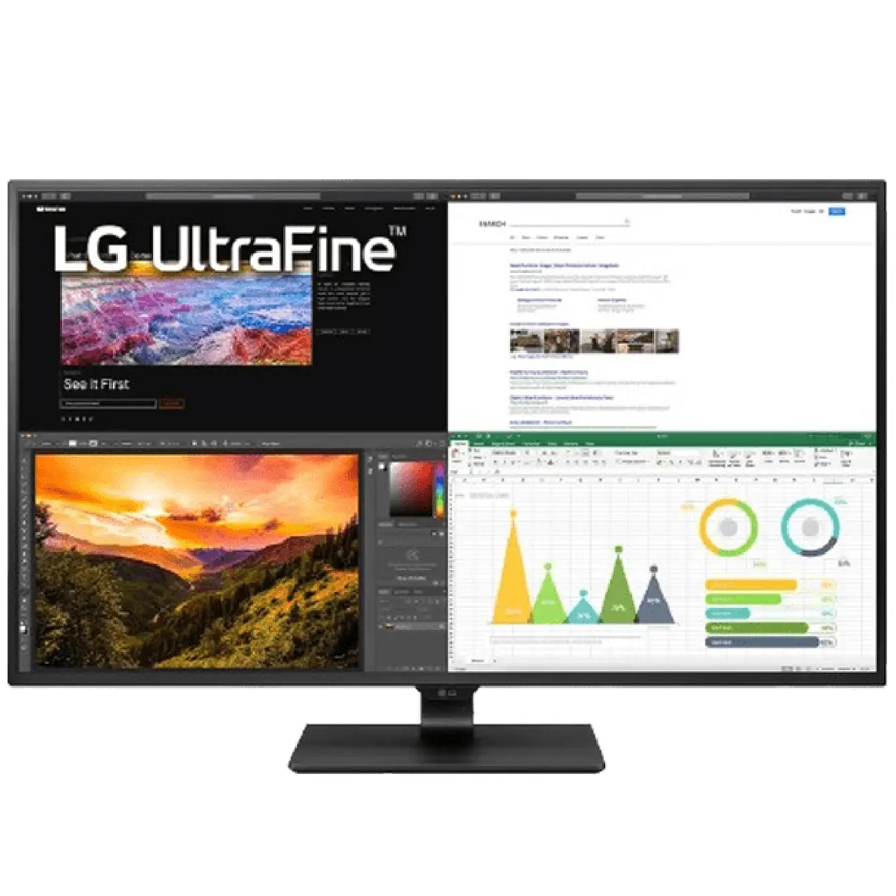 Монитор LG 43” 43UN700-B 4K IPS UHD Black
