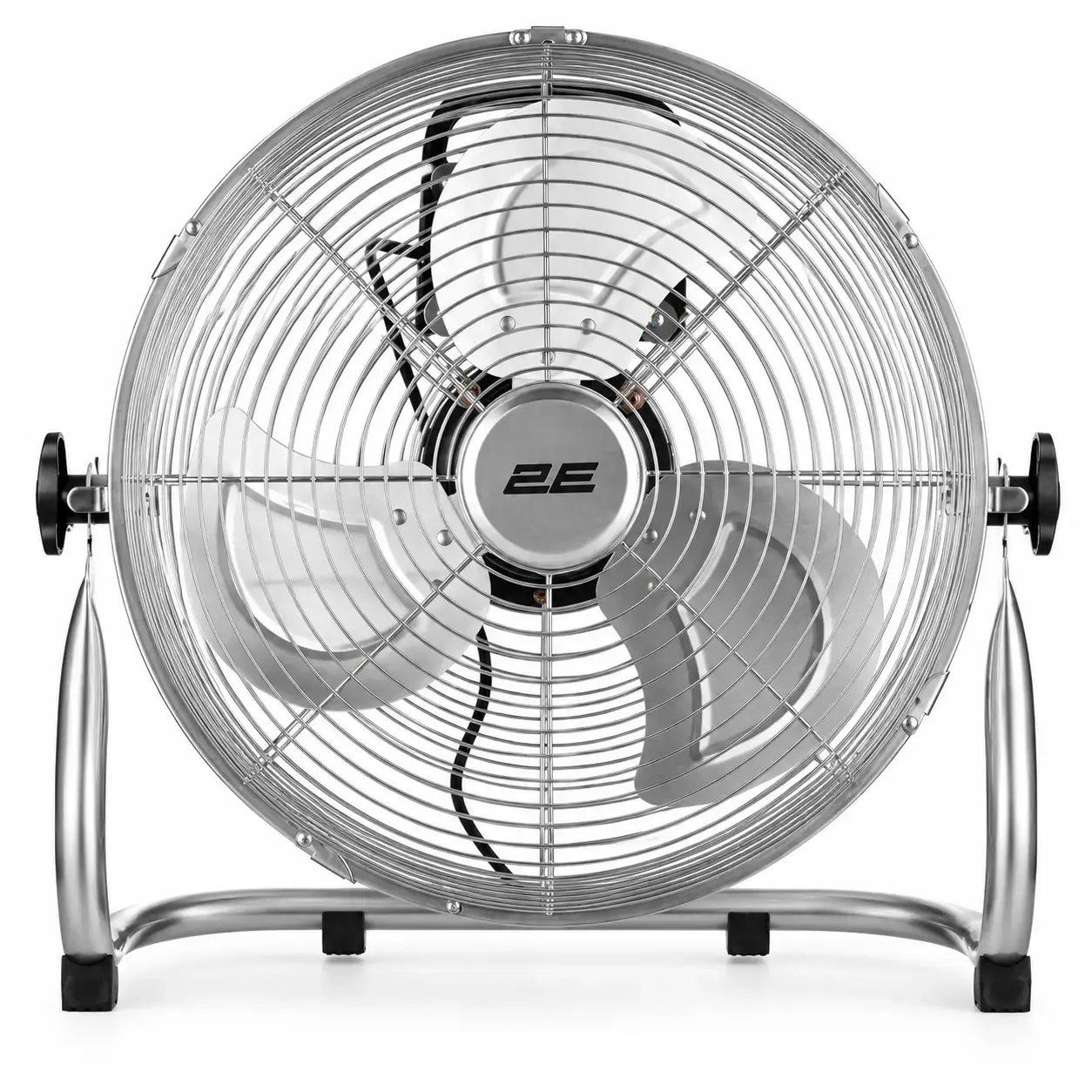 Вентилятор напольный 2E PowerWind 35C Professional, 35 см, 65 Вт, серебристый