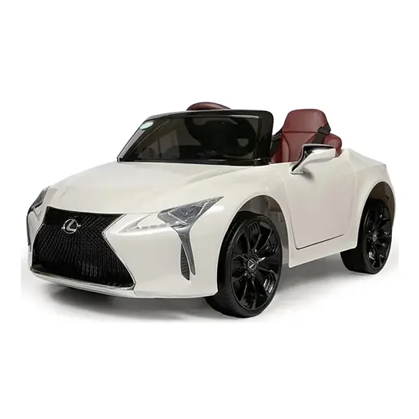 Bolalar elektromobili Lexus LC500 White (litsenziyalangan model)
