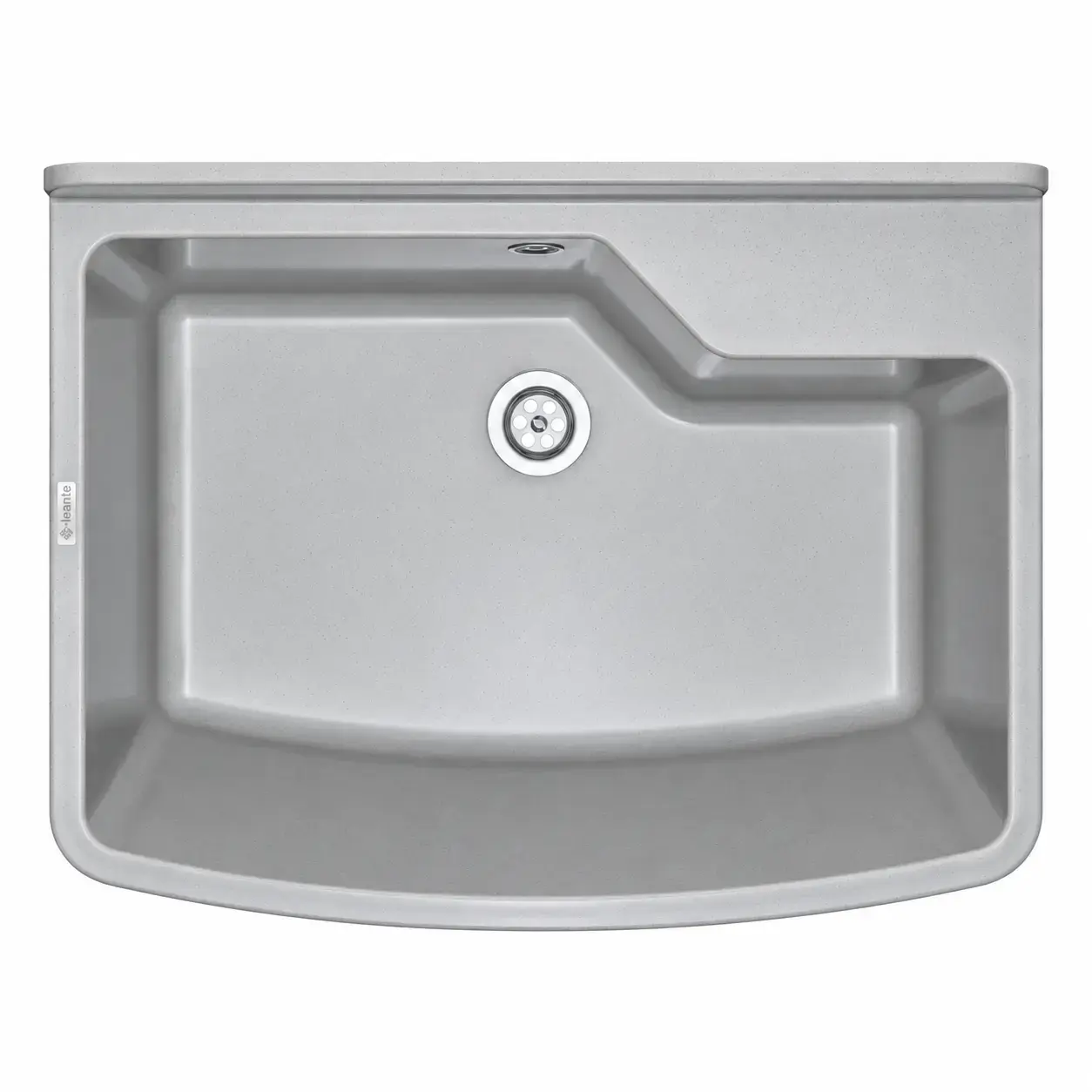Кухонная мойка Deante Garden ZYT310B, полистирол, 1 чаша, настенная, 610×445×302 мм, серая