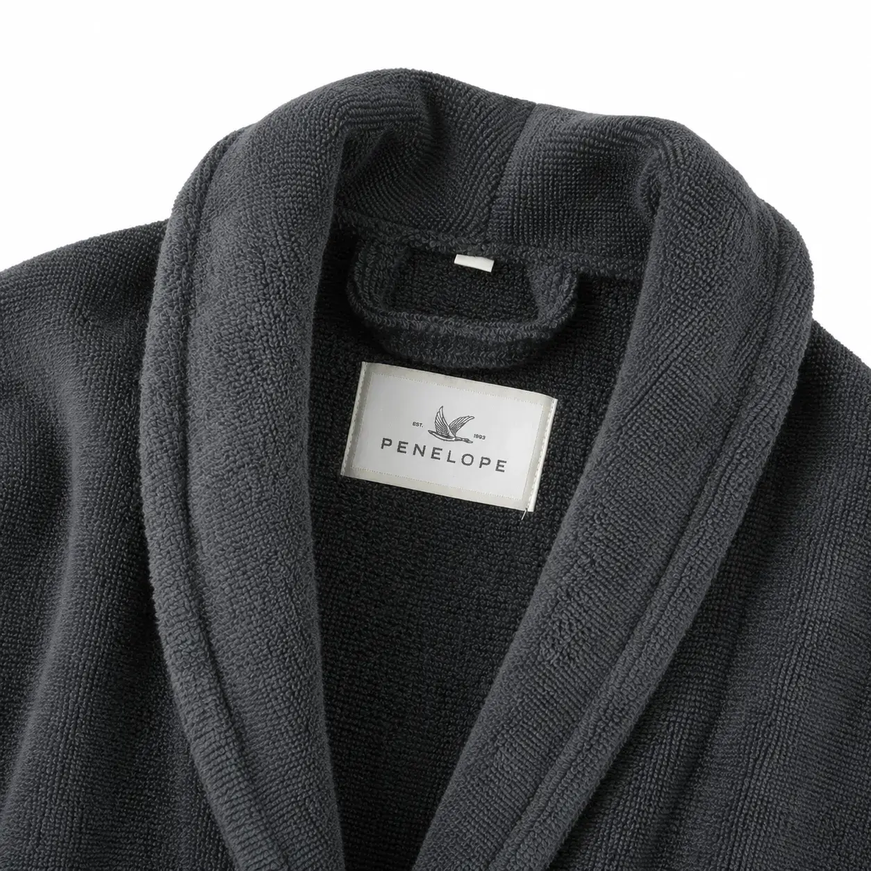 Hammom xalati Penelope Noa Unisex Bathrobe Anthracite XL