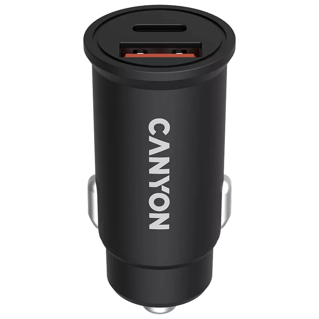Автомобильное зарядное устройство Canyon C-20B03 Black Adapter