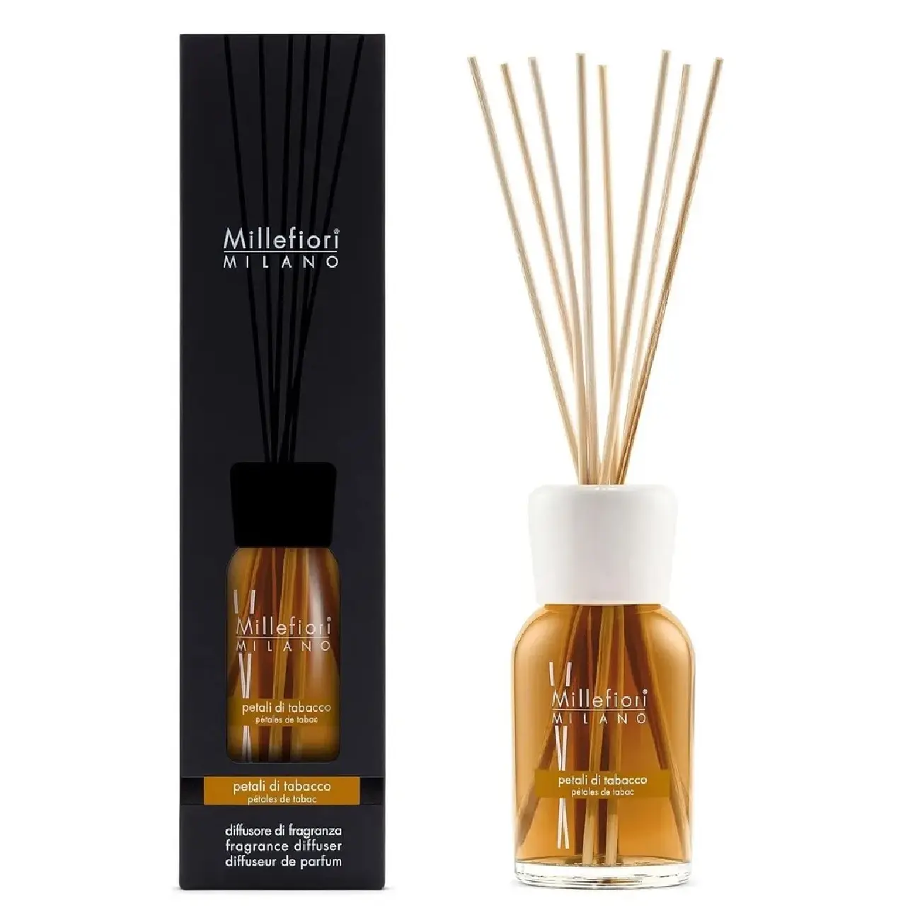 Diffuzor Millefiori Milano 250 ml Petali Di Tobacco