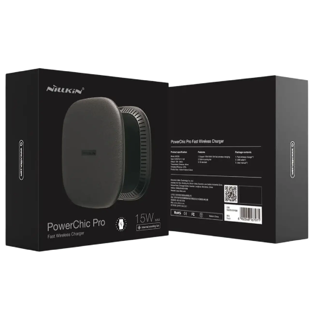Simsiz zaryadlovchi Nillkin Power Chic Pro 15W
