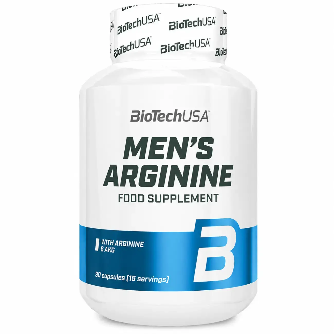 BQ BioTechUSA Men‘s Arginine, 90 Capsules