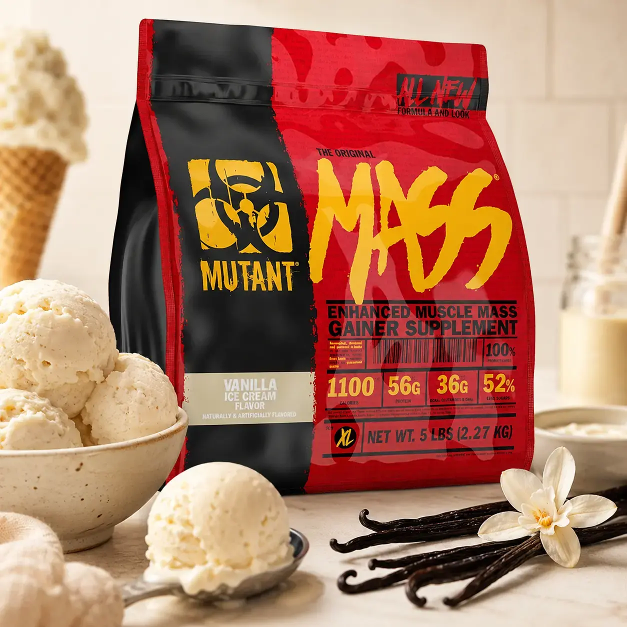 Geyner Mass Mutant (Vanilla Ice Cream) 2.27 kg