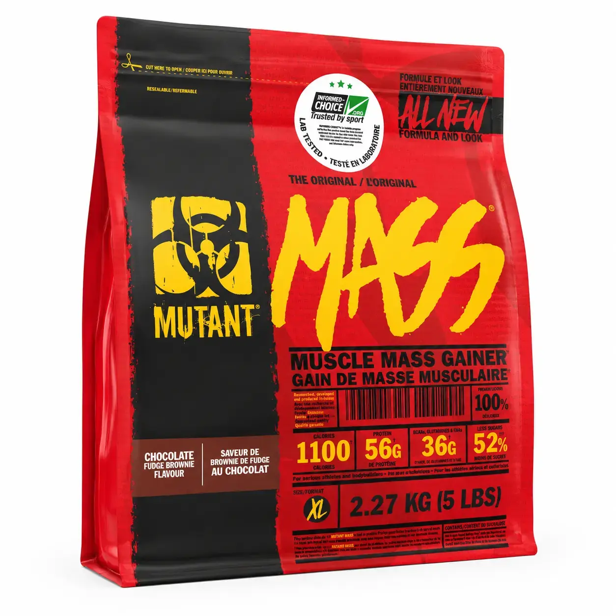 Geyner Mass Mutant (Chocolate Fudge Brownie) 2.27 kg