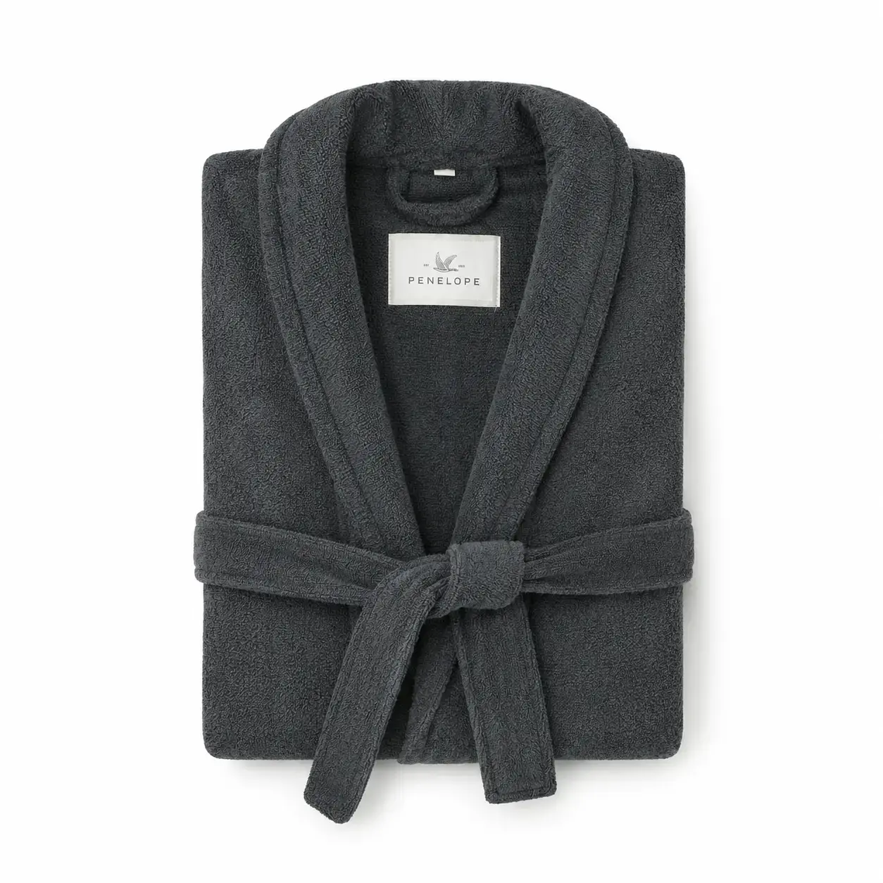 Hammom xalati Penelope Noa Unisex Bathrobe Anthracite XL