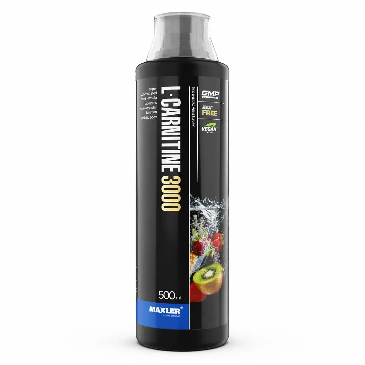 L-karnitin Maxler L-Carnitine 3000 (Strawberry-Kiwi) 500 ml