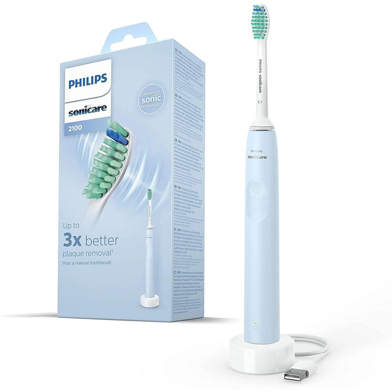 Электрическая зубная щетка Philips Sonicare 2100 Series HX3651/12