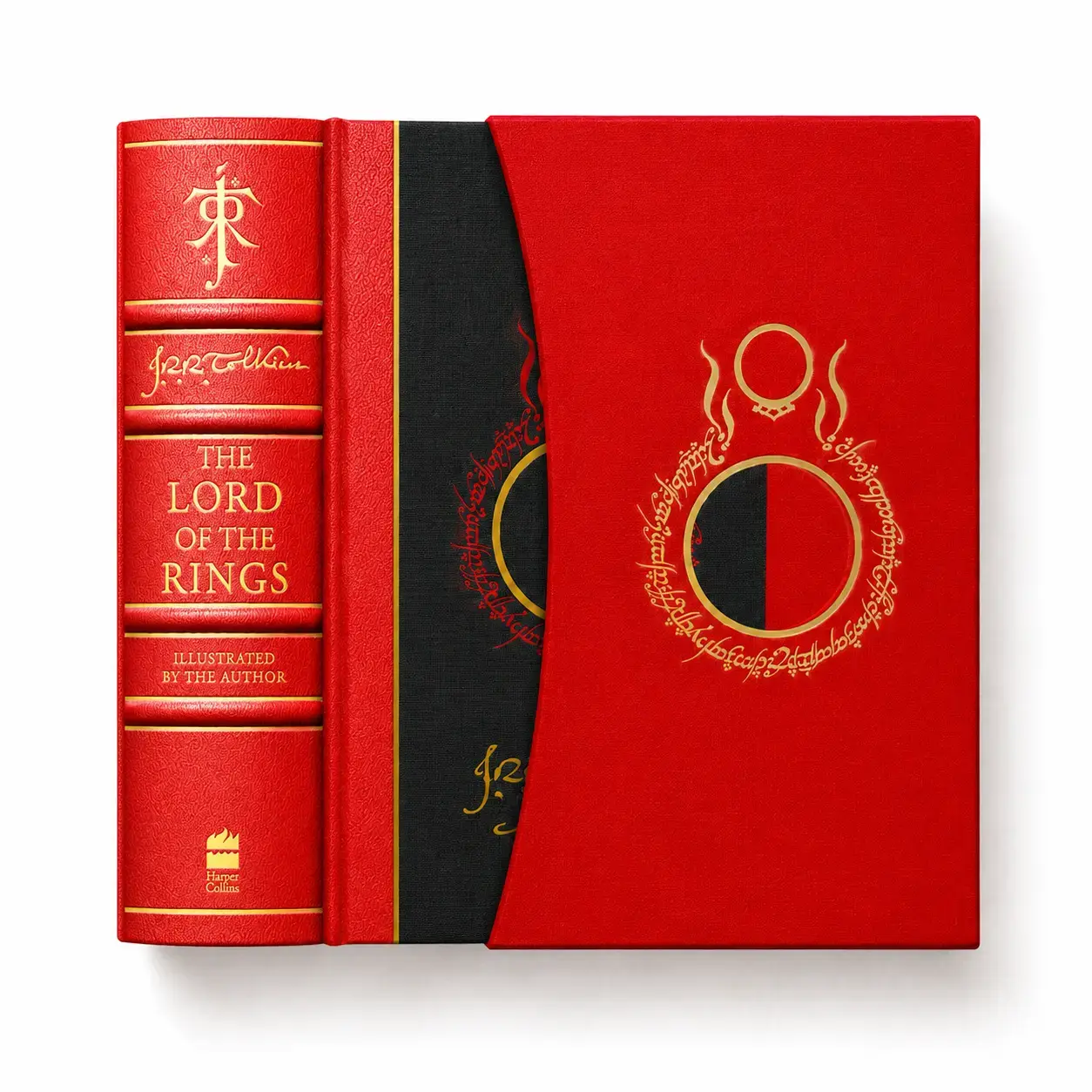 Kitob J.R.R. Tolkien Uzuklar hukmdori Deluxe sovg‘abop illustratsiyali nashr