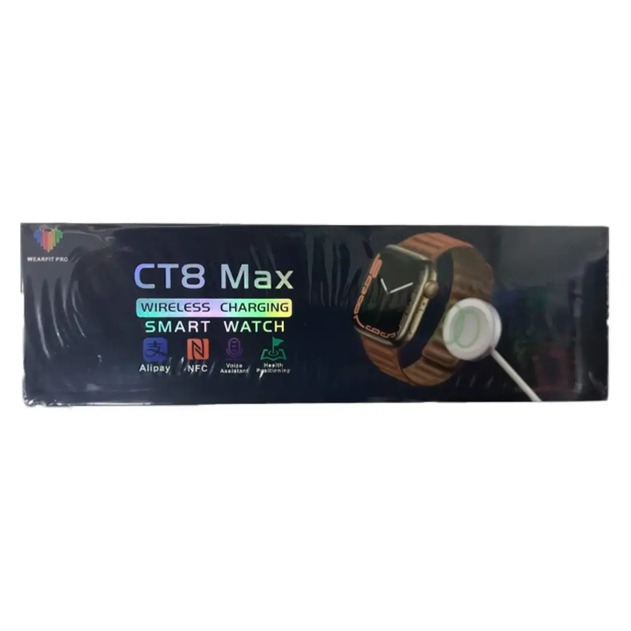 Aqlli soat CT-8 Max Black