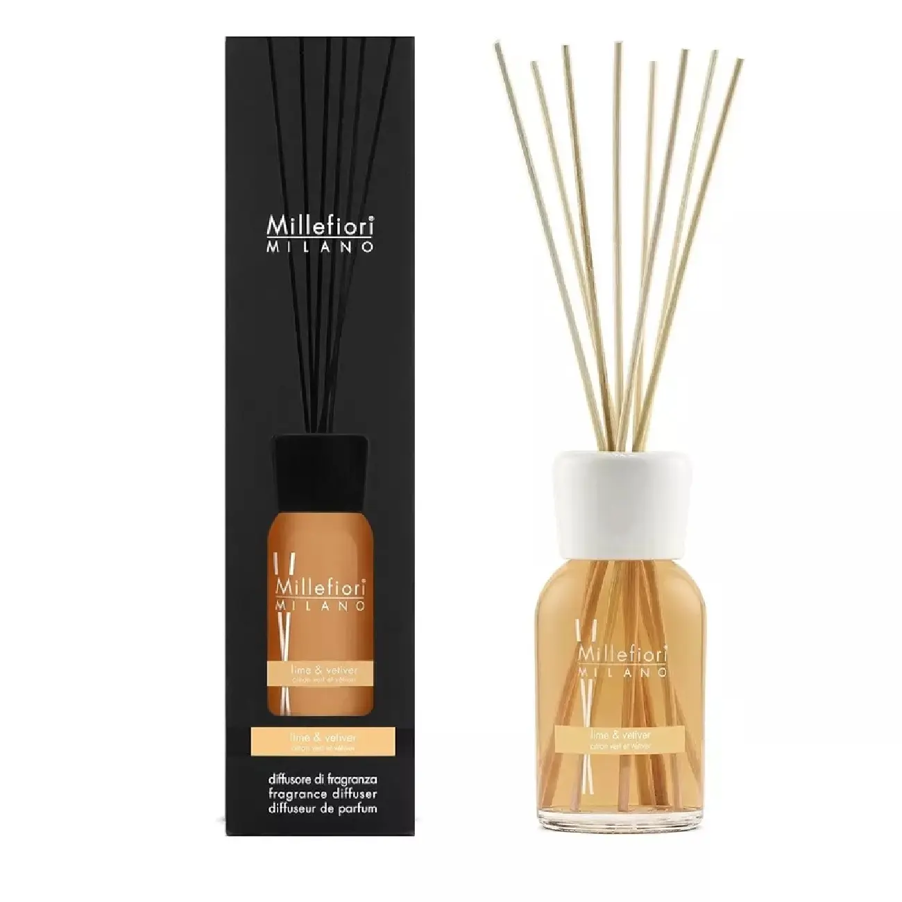 Diffuzor Millefiori Milano 500 ml Lime Vetiver