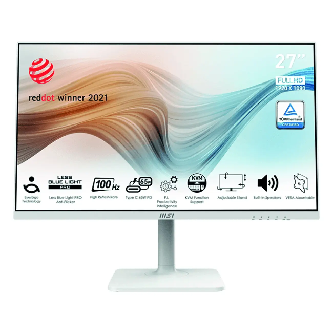 Монитор MSI - 27” Modern MD272XPW White 