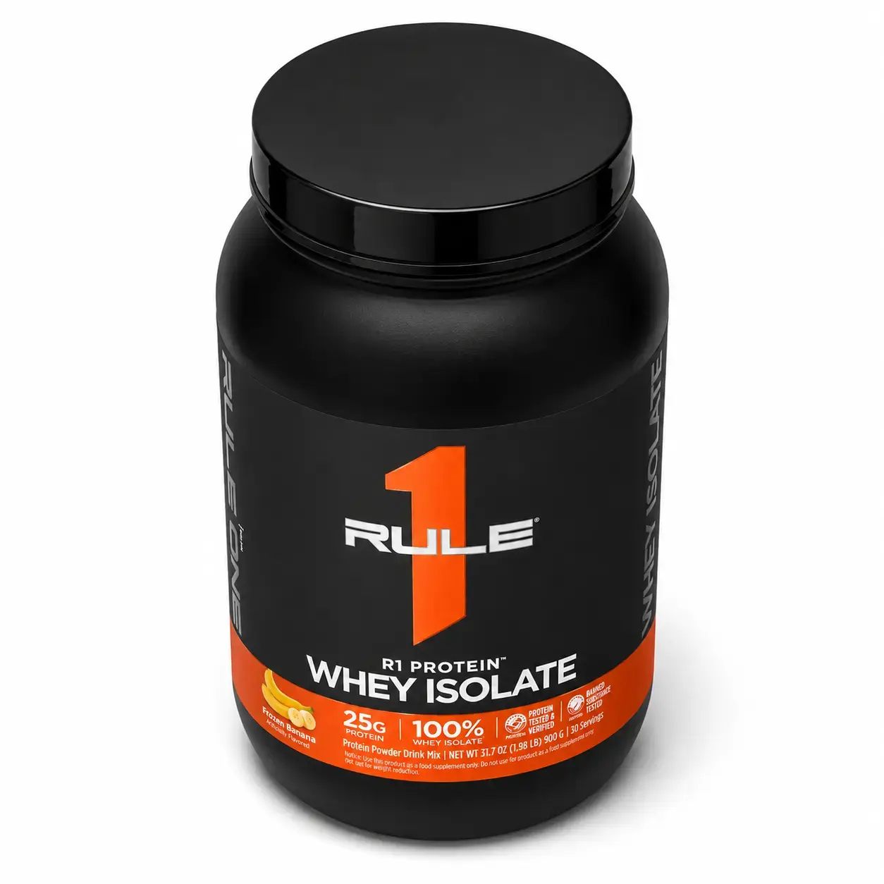 Zardobli protein Rule 1 R1 Protein Whey Isolate 885 g Frozen Banana