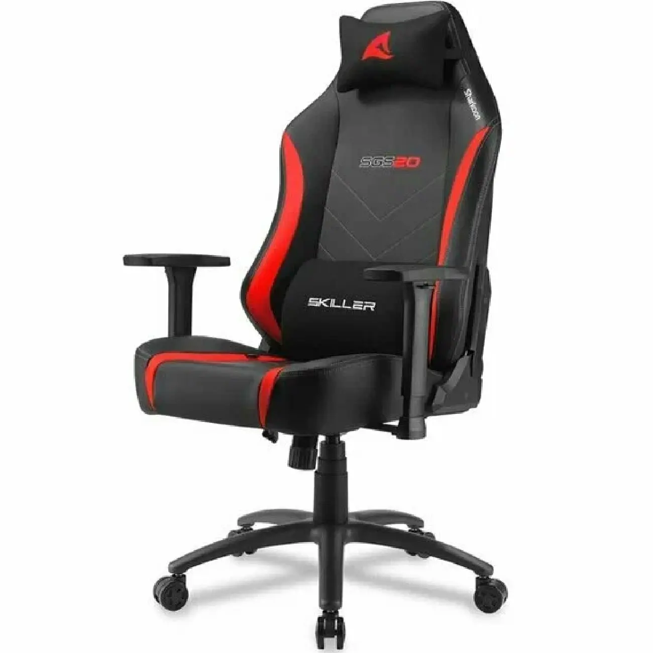 Кресло Sharkoon Skiller SGS20 Gaming Seat (black/blue/red)