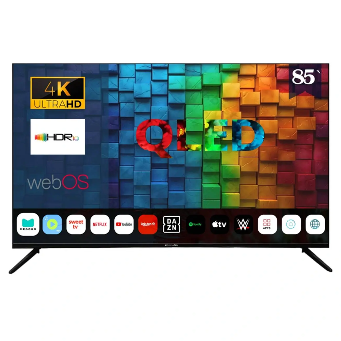 Телевизор Avalon B85MQA800 Black