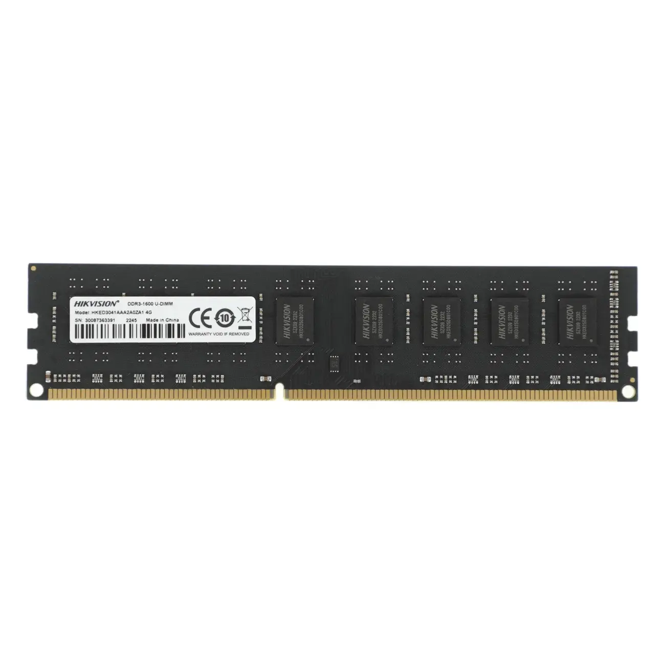 Оперативная память Hikvision DDR3 4GB 1600Mhz (Hked3041aaa2a0za1/4G)