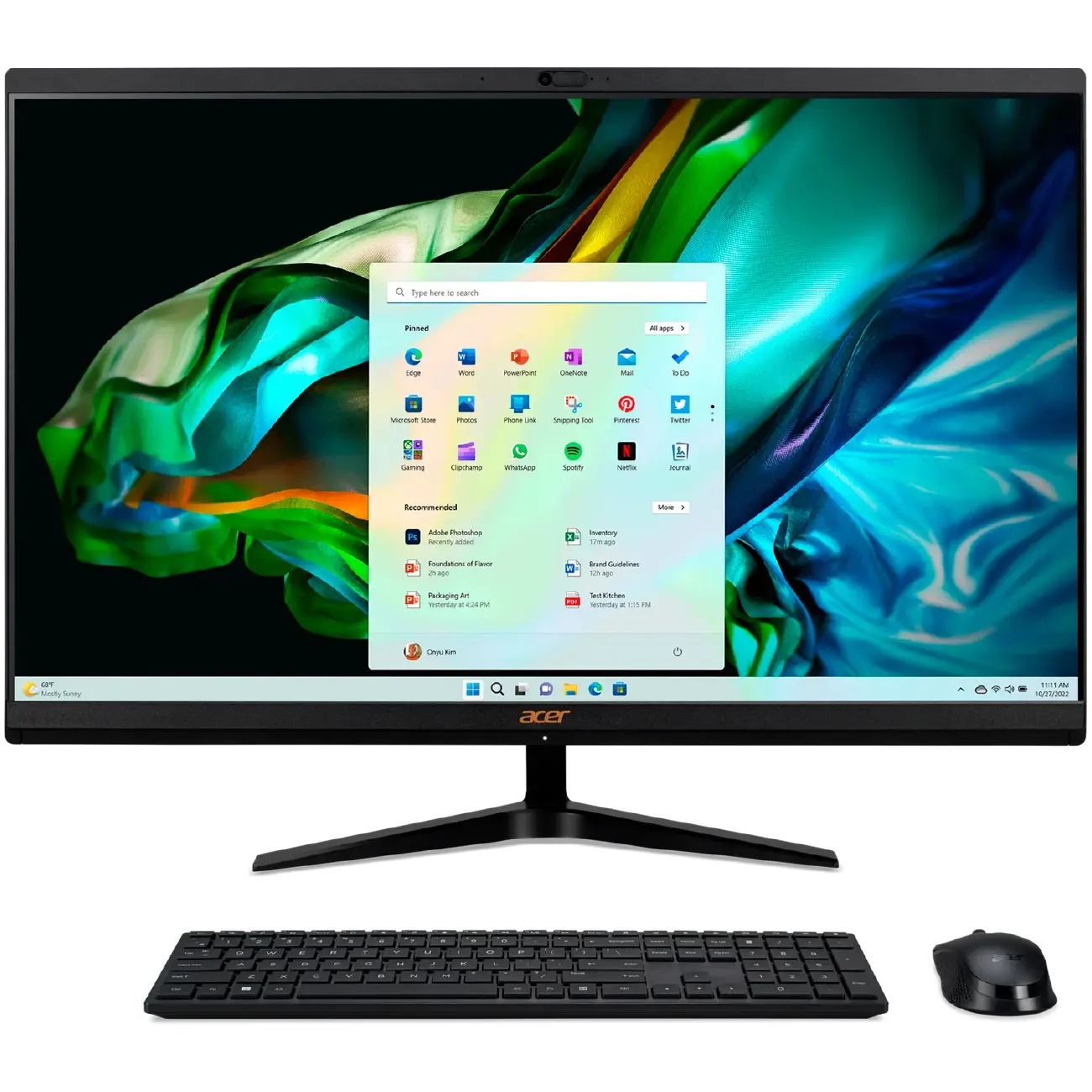 Моноблок Acer Aspire C27 Intel Core i5-1335U/ DDR4 8GB/ SSD 512GB/ 27 ...