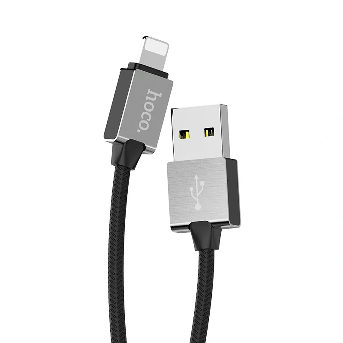 Кабель Hoco U49 Steel Charging Cable for Lightning