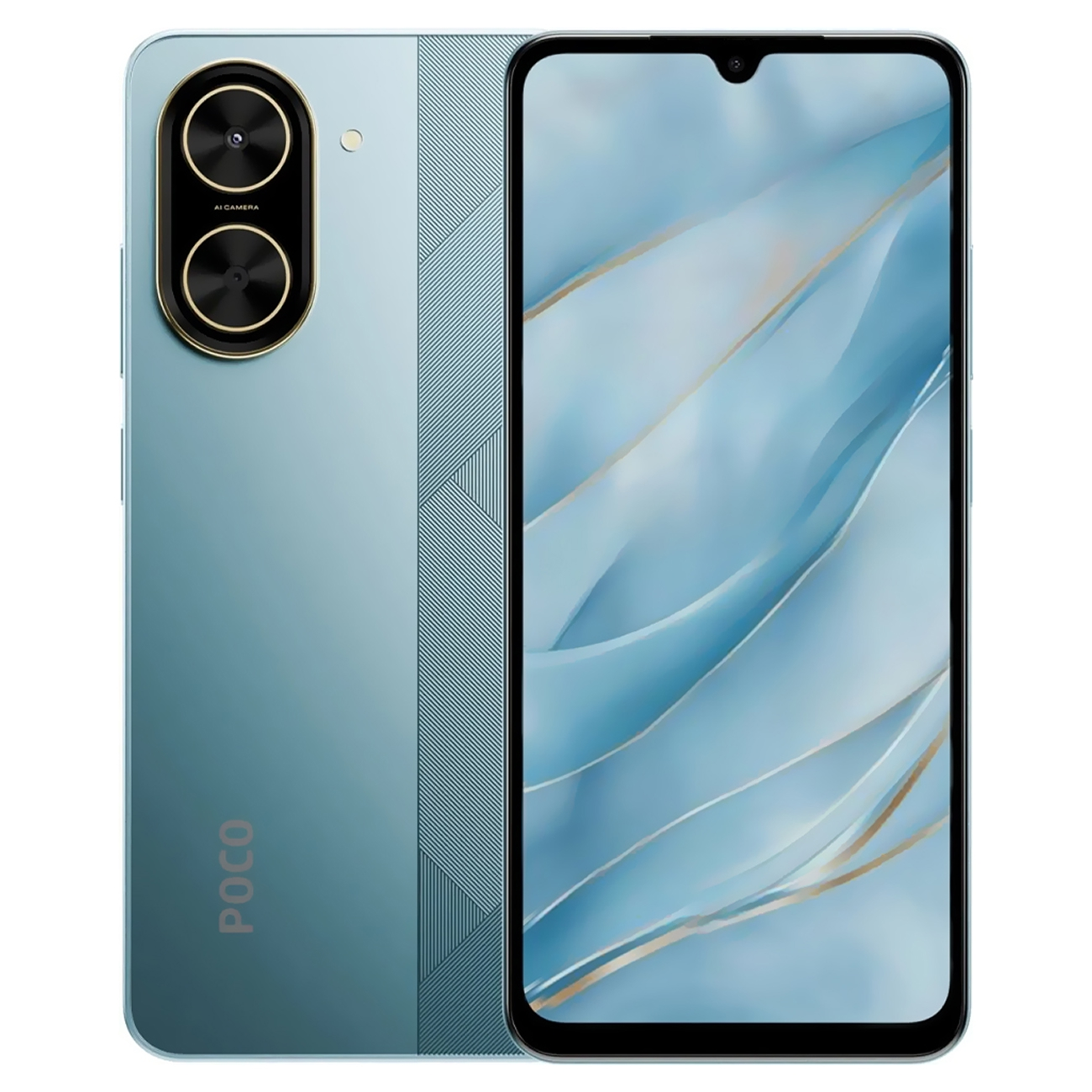 Смартфон POCO C71 4GB+128GB Blue
