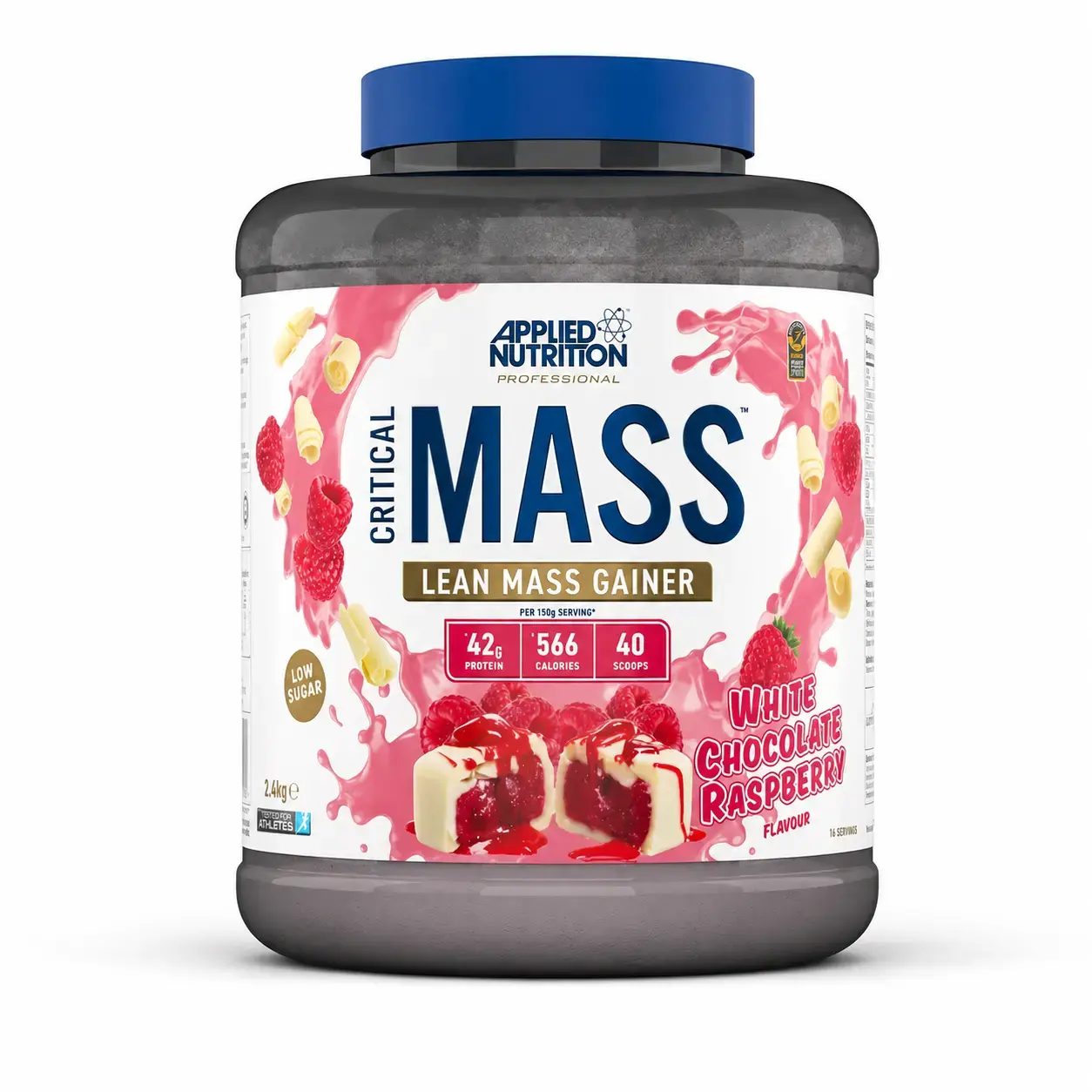 Гейнер Applied Nutrition Critical Mass Professional White Chocolate Raspberry 2.4 kg