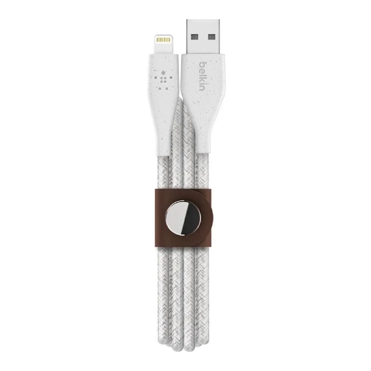 Kabel Belkin DuraTek Plus Lightning - USB-A, 1.2m, white