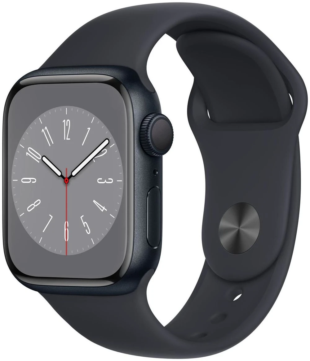 Aqlli soat Apple Series 8 GPS 45mm Midnight