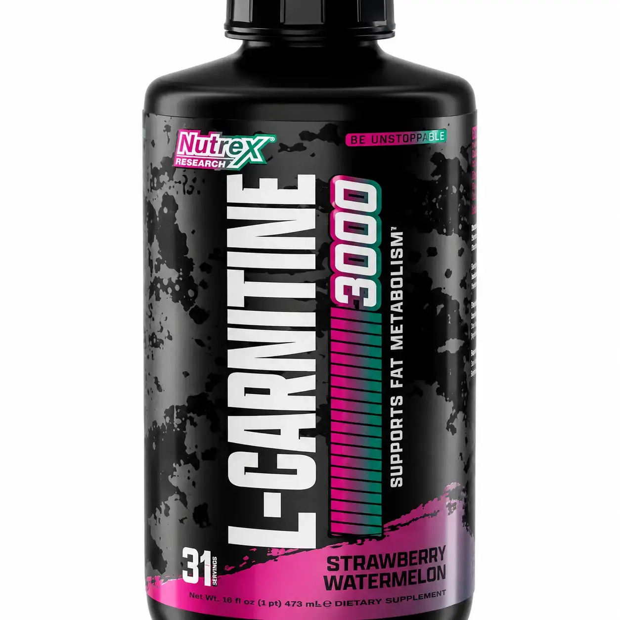 L-karnitin L-Carnitine 3000 Nutrex (Strawberry Watermelon) 465 ml