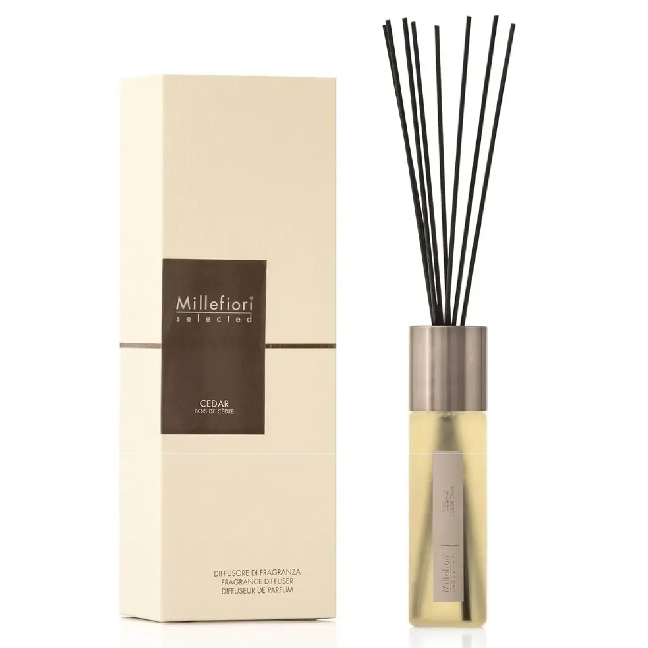 Диффузор Millefiori Milano 350 ml Reed Selected Cedar