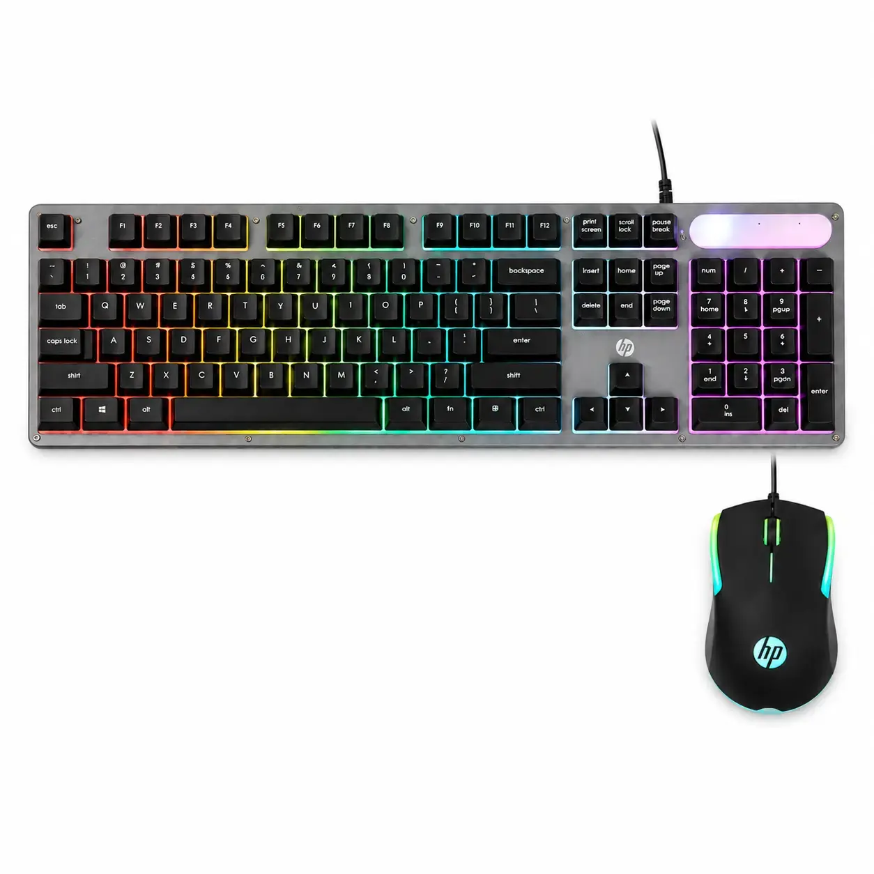 Комплект клавиатура и мышь HP KM300F GAMING RGB/T